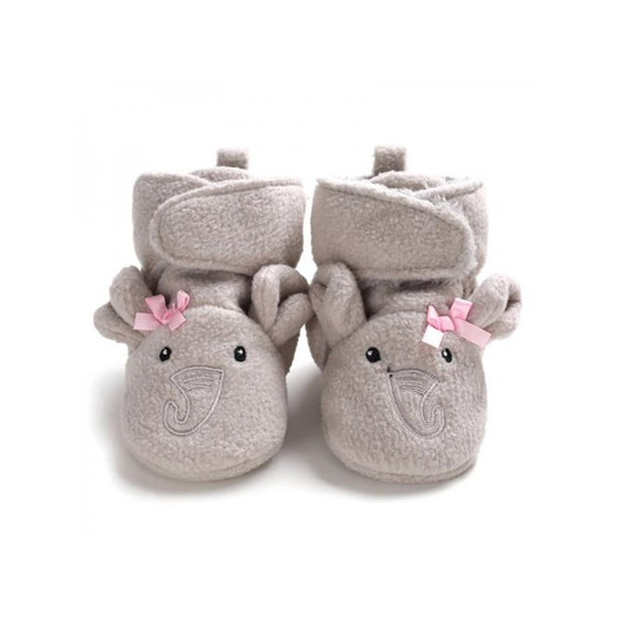 baby girls elephant slippers