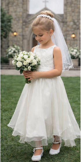 Girls first communion gown