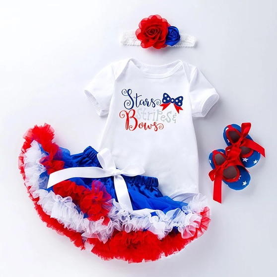 Baby Girl Patriotic Outfit