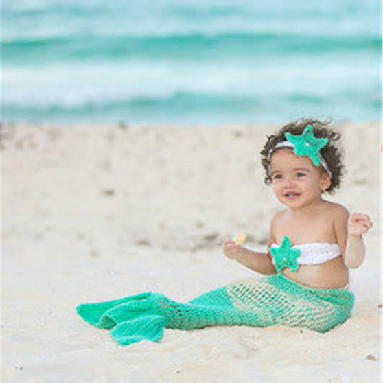 Baby mint mermaid outfit