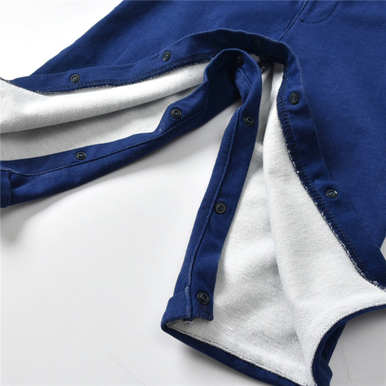 Mayoral Baby Boy Navy Suspenders