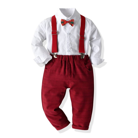 baby boy christmas outfit
