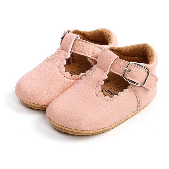 baby girls pink mary janes