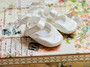 baby girls baptism shoes christening shoes white satin