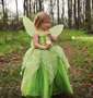 girls green fairy costume