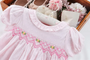 baby girls pink floral dress