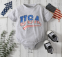 baby boys usa romper