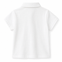 boys white collared shirt