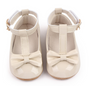 baby girls patent ivory brown mary janes