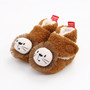 baby fuzzy lion slipper shoes