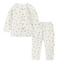 girls floral waffle pajamas lounge set