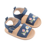 girls floral denim sandals