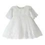 baby girls baptism dress with bonnet