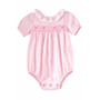 baby girls smocked floral romper