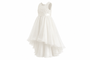 Olivia Elegant Lace Communion Gown with Sequin Bodice 