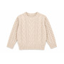 toddler boys cream cable knit sweater