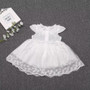 baby short sleeve baptism dress