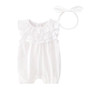 baby white romper