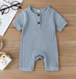 baby button romper