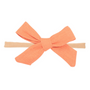 baby toddler orange coral summer headband