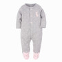 baby girl kitty footie pajamas