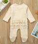 cream baby zipper