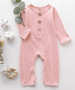 baby ribbed romper