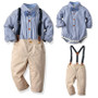 baby suspender outfit