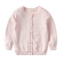 girls pink cardigan