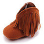 baby girl fringe booties