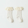 girls lace frill socks