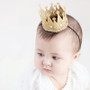 gold photoshoot crown