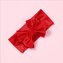 girls red headwrap bow