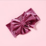 girls mauve bow