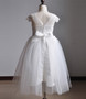 girls white communion gown