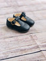 baby girls black leather mary janes