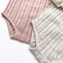 baby girls rainbow knit romper