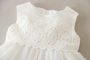 elegant lace baptism dress