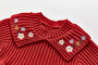 baby girls red sweater dress