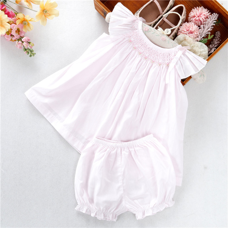 Paradise Pink Smocked Knit Dress main image 1