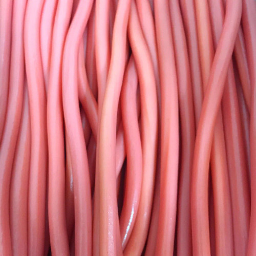 Strawberry flavoured, yogurt filled bars in a pink colour.