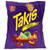 Like firewalking with your tongue. Containing an intense flavour combination of hot chili pepper and lime, Fuego rolled tortilla chips are rated “Extreme.”