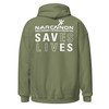Narconon Unisex Hoodie – Military Green
