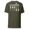 Narconon Unisex T-shirt – Military Green