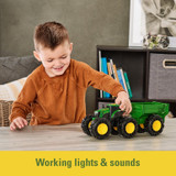 John Deere Monster Treads Tractor with Wagon 47353B