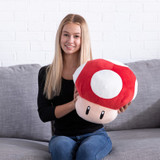 Mario Kart Mega Mushroom Plush Stuffed Toy T12955B