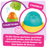 Versteck & Quieck Eier farbenfrohe Küken E73563C