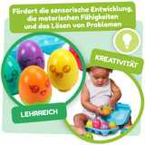 Versteck & Quieck Eier farbenfrohe Küken E73563C