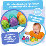 Versteck & Quieck Eier farbenfrohe Küken E73563C