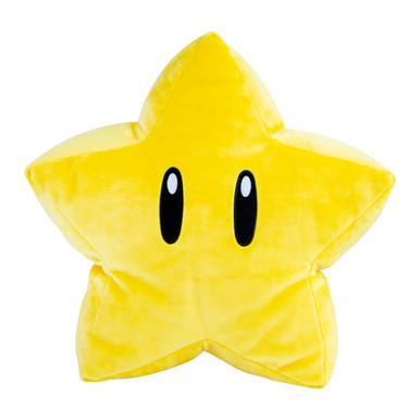 Club Mocchi- Mocchi- Super Mario™ Super Star – Mega Plush Toy – 15 inch T12892